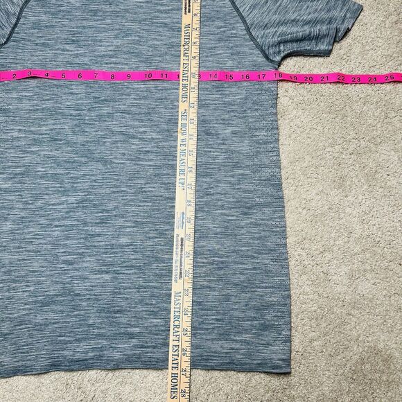 Lululemon T-Shirt Mens Small Green Time To Get Dirty Get Outside Get Sweaty Tee - Picture 9 of 9